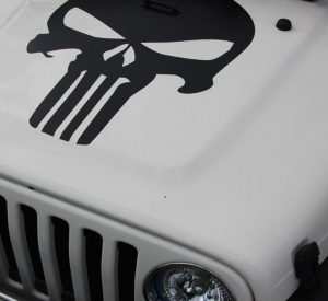 sticker decals jeep punisher
