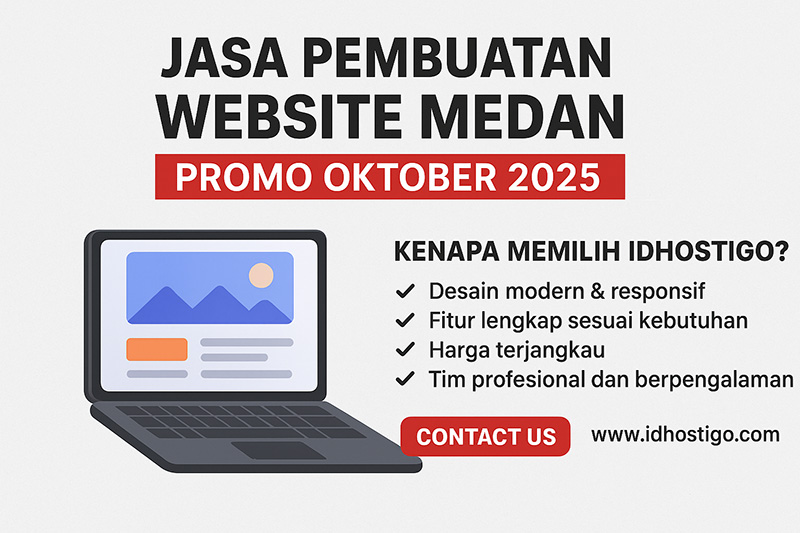 jasa pembuatan website medan murah promo oktober 2025